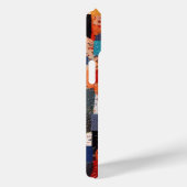 パッチワークキルト抽象芸術パターン Case-Mate iPhoneケース (裏面 / 右)