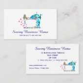 パッチワークキルト裁縫機 名刺 (正面/裏面)