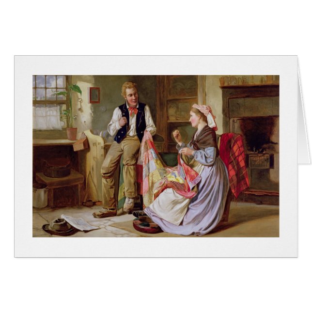 パッチワークキルト (正面横)