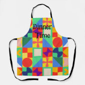 パッチワークキルト エプロン (正面)