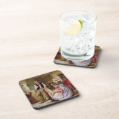 パッチワークキルト コースター (右側)