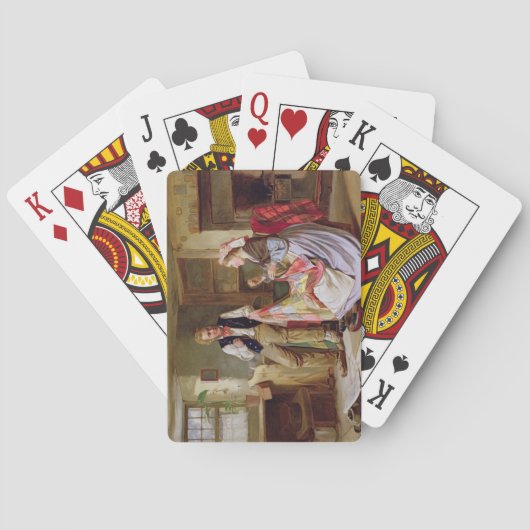 パッチワークキルト トランプ (裏面)