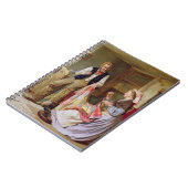 パッチワークキルト ノートブック (左側)