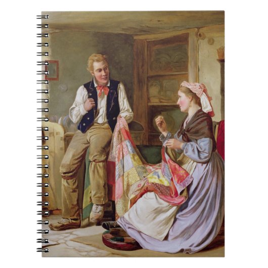 パッチワークキルト ノートブック (正面)