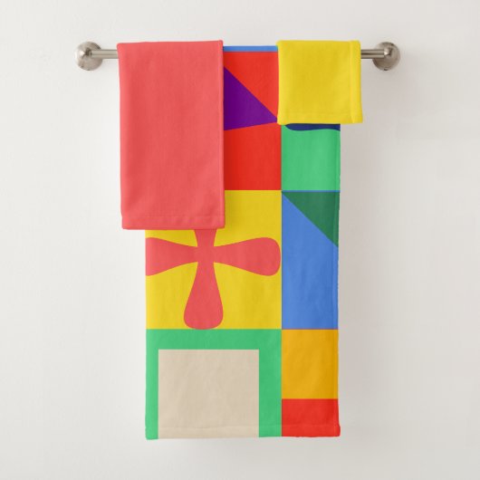 パッチワークキルト バスタオルセット (インサイチュ)