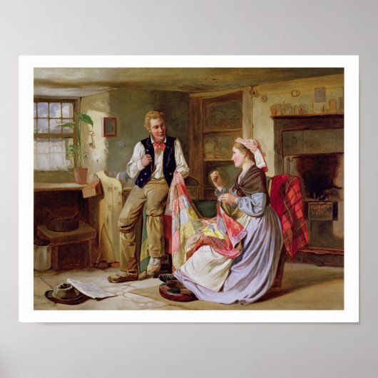 パッチワークキルト ポスター (正面)