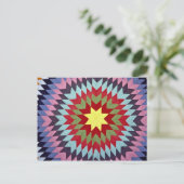 パッチワークキルト ポストカード (スタンド正面)