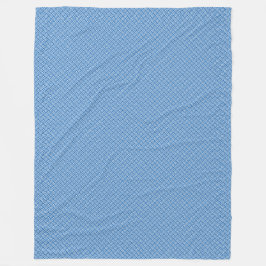 パッチワークギリシャ国旗のパターン フリースブランケット