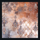 パッチワーククラシック付きヴィンテージプリント、ペイズリー要素 ポスター<br><div class="desc">パッチクラシックワーク、ペイズリー要素、テクスチャを含むヴィンテージグランジプリント。ペイズリーデザインモダンペイズリー，パターン，テクスチャ，パッチワーク，ファブリック，デコール，ショール，ヴィンテージ，アート，背景，装飾，デジタル，グラフィック，スカーフ，アートワーク，背景，デコール，装飾，エスニック，グランジヴィンテージ, イラストレーション，レトロ，</div>
