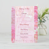 パッチワークグラフィティ結婚式 プログラム (スタンド正面)