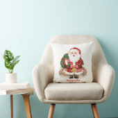 パッチワークサンタクロース クリスマス クッション (椅子)