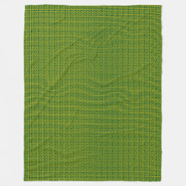 パッチワークジャマイカ国旗のパターン フリースブランケット