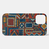 パッチワークスタイル刺繍ヴィンテージプリント Case-Mate iPhoneケース (裏面 (横))