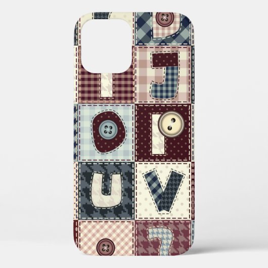 パッチワークスタイル5月b日 Case-Mate iPhoneケース (裏面)