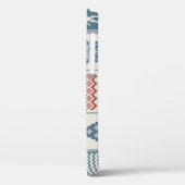 パッチワークスタイル：クリスマス装飾模様 Case-Mate iPhoneケース (裏面 / 左)