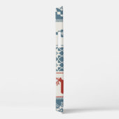 パッチワークスタイル：クリスマス装飾模様 Case-Mate iPhoneケース (裏面 / 右)