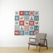 パッチワークスタイル。伝統的  タペストリー (インサイチュ)