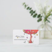 パッチワークツリープロフェッショナルキルティング 名刺 (スタンド正面)