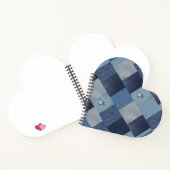 パッチワークデニムジーンズ ノートブック (内部)