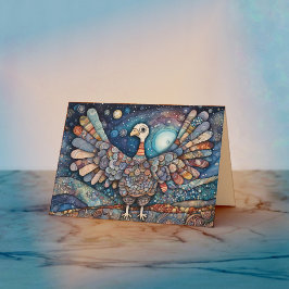 パッチワークトルコ感謝挨拶カード カード