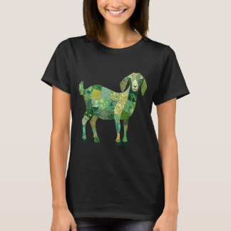 パッチワークヌビアンミルクヤギ Tシャツ