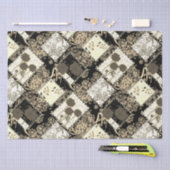 パッチワークパッチワークキルティング手作りフォークethno b 薄葉紙 (クラフト)