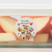 パッチワークピップスのバレンタイン ラベル (貼付)