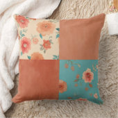 パッチワークファームハウスフローラ クッション (ブランケット)