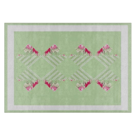 パッチワークフェイクガラス切断板 カッティングボード (正面)