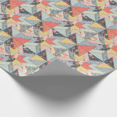 パッチワークフローラ:ヴィンテージオーナメント ラッピングペーパー (角)