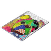 パッチワークブルドッグ ノートブック (左側)