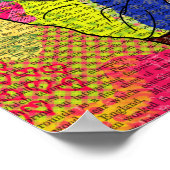 パッチワークブルドッグ ポスター (角)