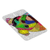 パッチワークブルドッグ マグネット (右側)