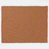 パッチワークベルギー国旗のパターン フリースブランケット (正面(横))