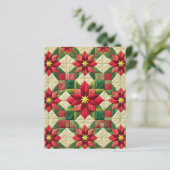 パッチワークポインセティシアスタースクルブック紙 (スタンド正面)