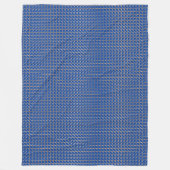 パッチワークマーシャル諸島国旗のパターン フリースブランケット (正面)