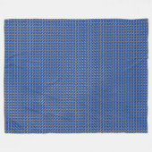 パッチワークマーシャル諸島国旗のパターン フリースブランケット (正面(横))