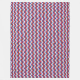 パッチワークロシア国旗のパターン フリースブランケット