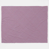 パッチワークロシア国旗のパターン フリースブランケット (正面(横))