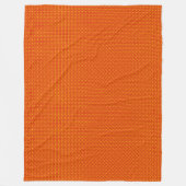 パッチワーク北マケドニア国旗のパターン フリースブランケット (正面)