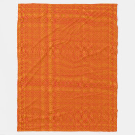 パッチワーク北マケドニア国旗のパターン フリースブランケット