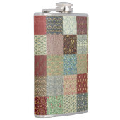 パッチワーク座標 フラスク (右)