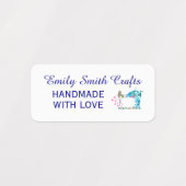 パッチワーク掛け布団裁縫機布 ラベル (デザイン2)