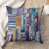 パッチワーク掛け布団 クッション (ブランケット)