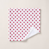 パッチワーク日本国旗のパターン バスタオルセット (ウォッシュタオル)