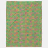 パッチワーク東郷国旗のパターン フリースブランケット (正面)