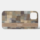 パッチワーク正方形 Case-Mate iPhoneケース (裏面 (横))