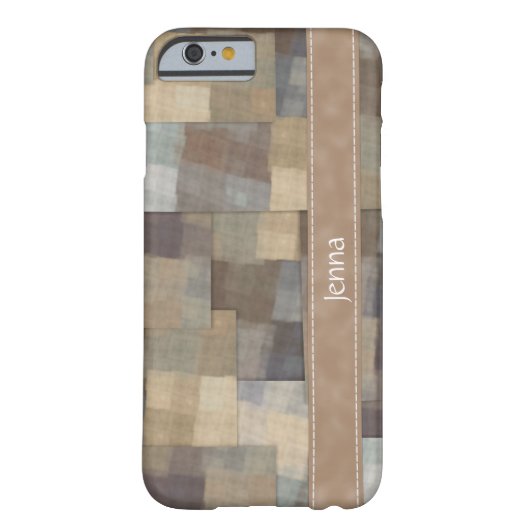 パッチワーク正方形 Case-Mate iPhoneケース (裏面)