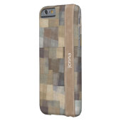 パッチワーク正方形 Case-Mate iPhoneケース (裏面左)