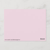 パッチワーク猫はがき ポストカード (裏面)